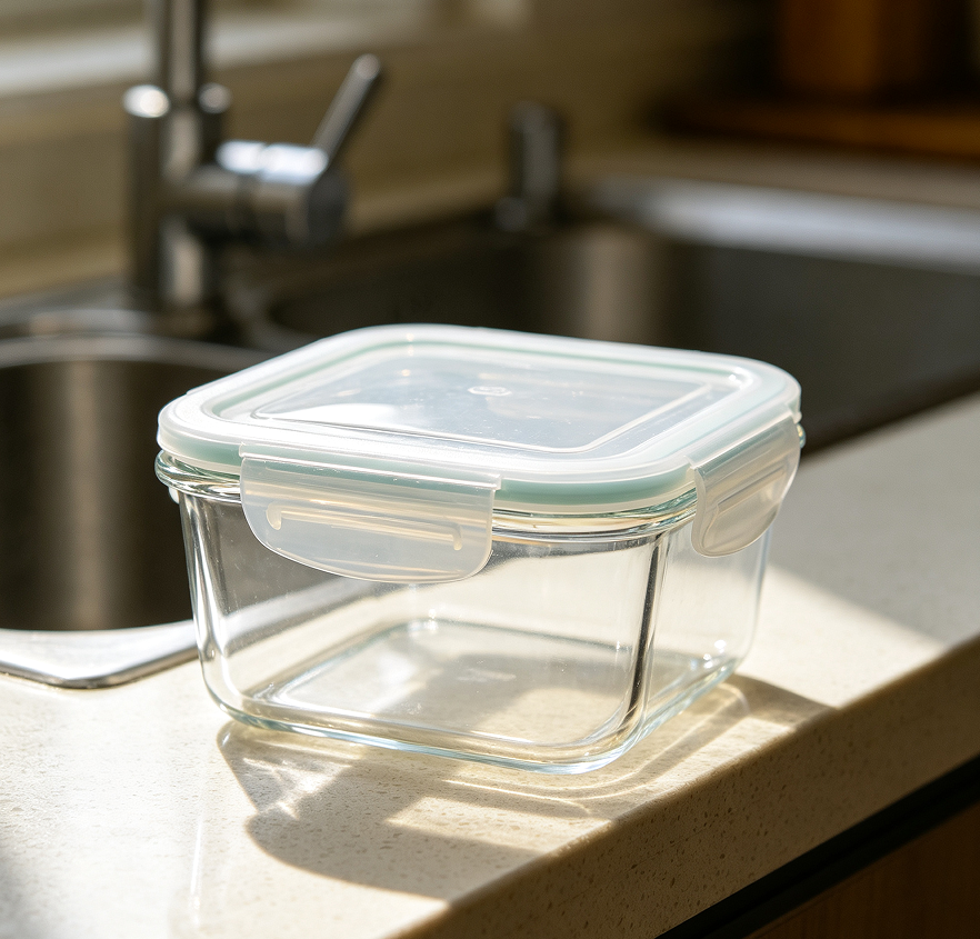 Leak Resistant Kitchen Storage Food Container